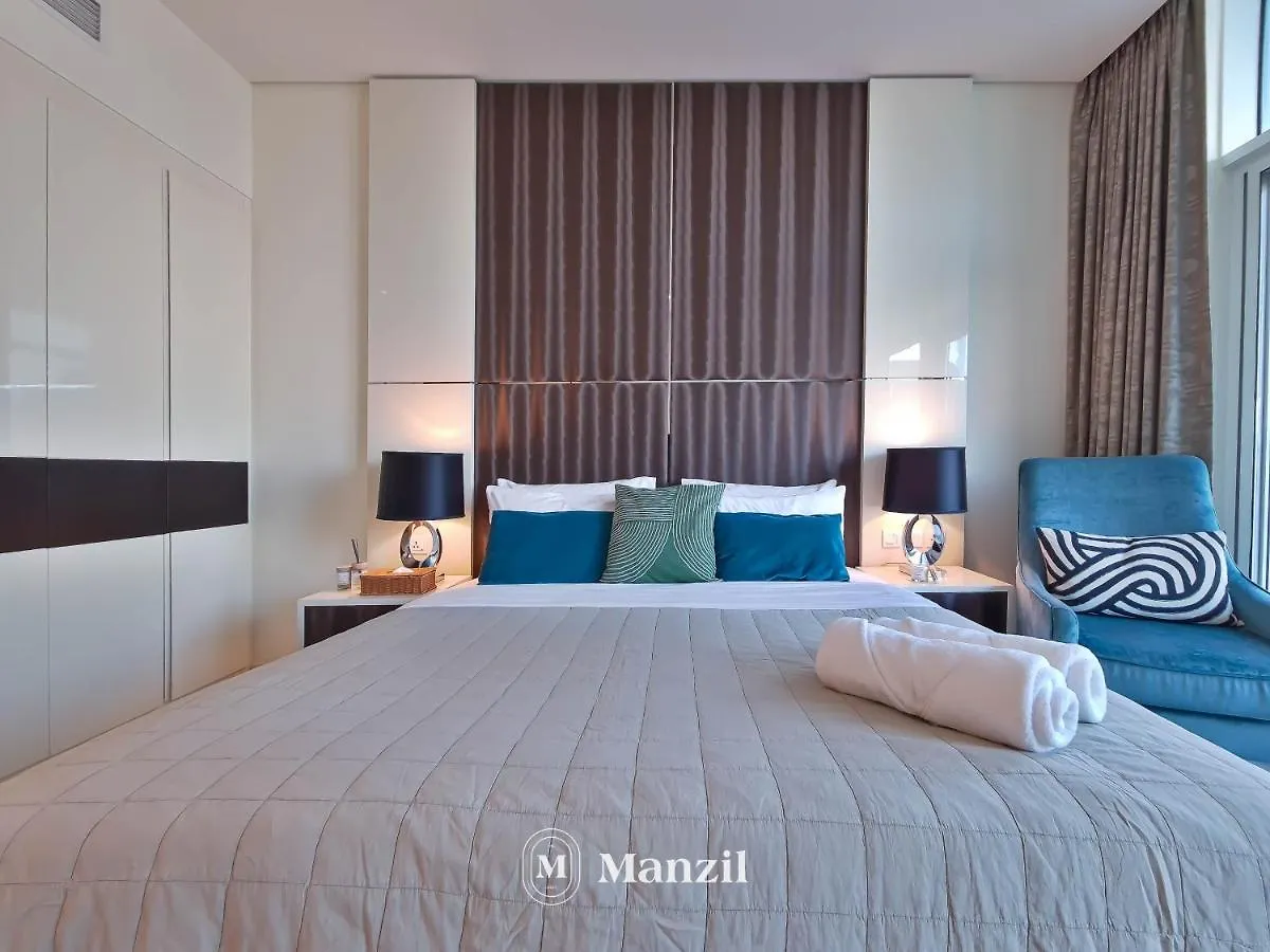 Apartment Manzil - Exquisite Studio Near Downtown Dubai With Large Balcony And Dubai Canal