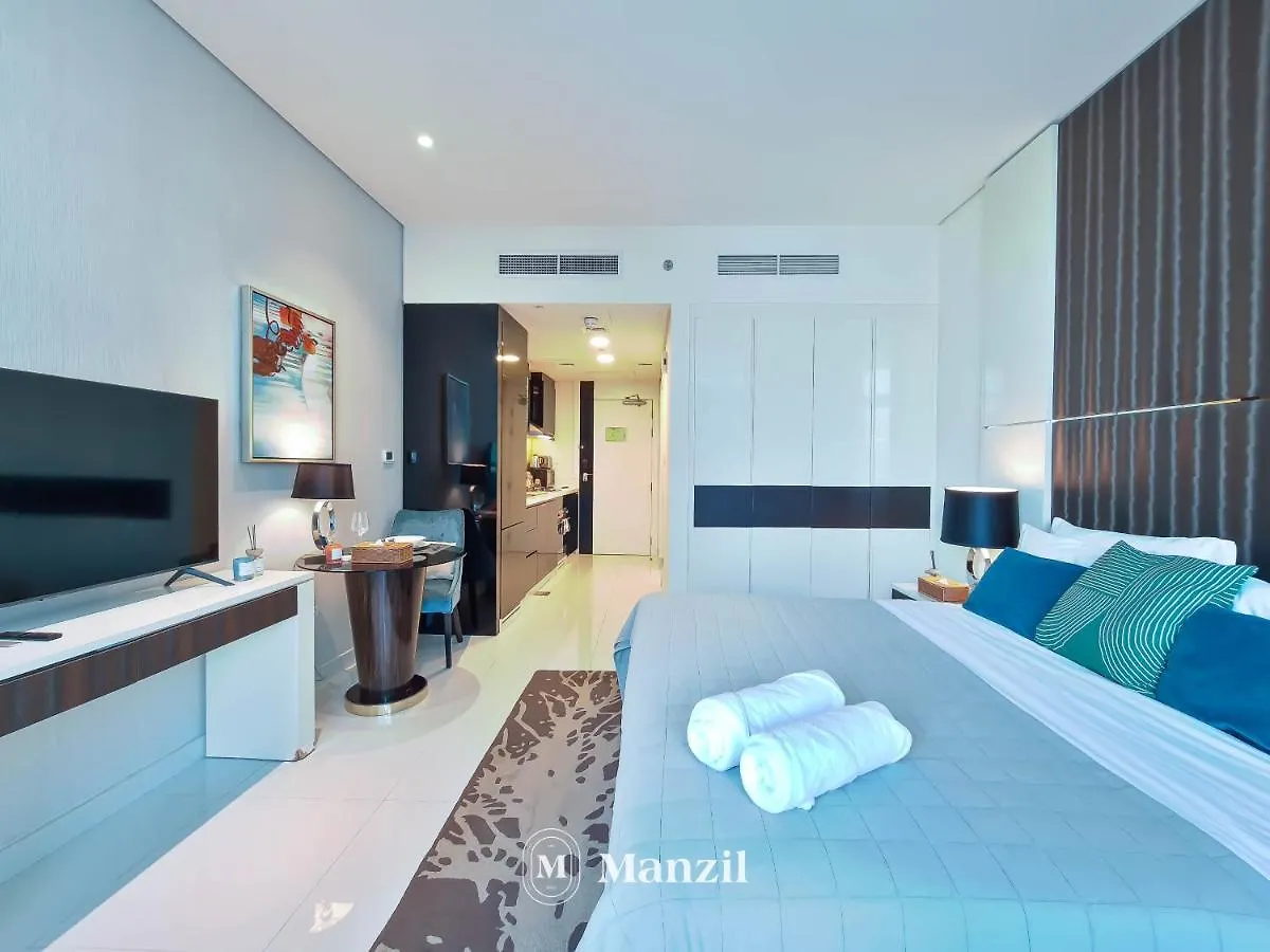Manzil - Exquisite Studio Near Downtown Dubai With Large Balcony And Dubai Canal Apartment