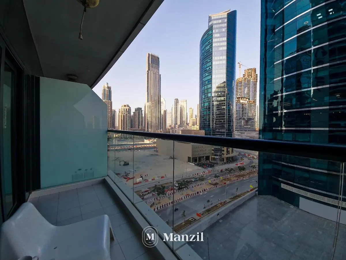 Apartment Manzil - Exquisite Studio Near Downtown Dubai With Large Balcony And Dubai Canal United Arab Emirates